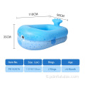 Puffer fish inflatable baby pool bata swimming pool